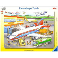 Ravensburger Repülőtér 40 darabos puzzle  Ajánlott 3-6 éves korig unisex (38281) puzzle, kirakós