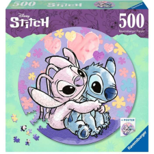 Ravensburger Stitch 500 darabos kerek puzzle puzzle, kirakós