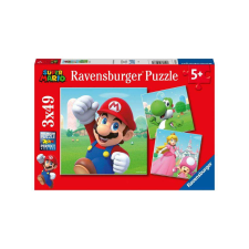 Ravensburger Super Mario 3x49 puzzle puzzle, kirakós