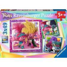 Ravensburger Trolls 3 3 az 1-ben puzzle puzzle, kirakós