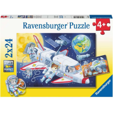 Ravensburger Űrbéli kalandok RAVENSBURGER puzzle 2x24 darab puzzle, kirakós