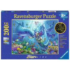 Ravensburger világító puzzle - vízalatti paradicsom XXL, 200 darab puzzle, kirakós