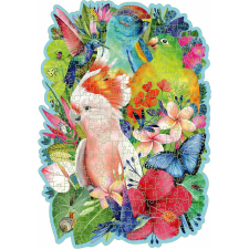 Ravensburger Wodden Egzotikus madarak Fa puzzle 300 darabos (12000760) puzzle, kirakós
