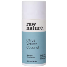 Raw Nature Natural dezodor, természetes dezodor, citrusfélék, vetiver, kókusz, 50 g dezodor