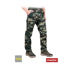 RAW-POL Derékvédő nadrág, klasszikus szabású IGEN munkához 48 Olive Camouflage