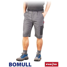 RAW-POL Védőnadrág, Bomull, 100% pamut, több zsebbel, szakadás- és kopásálló, szürke színű, 2XL-es méret