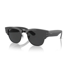 Ray-Ban RB0316S 136748 MEGA CLUBMASTER GREY ON BLACK POLARIZED BLACK napszemüveg
