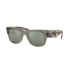 Ray-Ban RB0840S 66355C MEGA WAYFARER TRANSPARENT GREEN GREY MIRROR napszemüveg