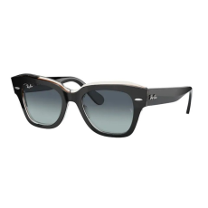 Ray-Ban RB2186 132241 STATE STREET BLACK ON TRANSPARENT BROWN GREY VINTAGE napszemüveg