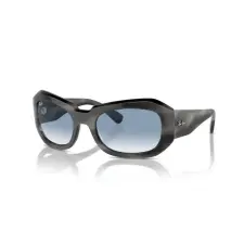 Ray-Ban RB2212 14043F BEATE STRIPED GREY CLEAR/BLUE GRADIENT napszemüveg napszemüveg