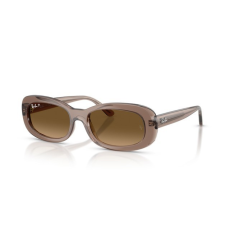 Ray-Ban RB2221 6827M2 TRANSPARENT BEIGE GRADIENT BROWN POLARIZED napszemüveg