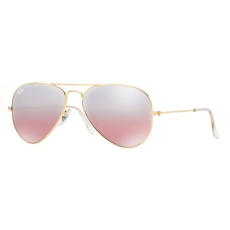 Ray-Ban RB3025 001/3E AVIATOR GOLD CRYS.BROWN-PINK SILVER MIRROR napszemüveg