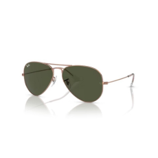 Ray-Ban RB3025 920231 AVIATOR LARGE METAL ROSE GOLD GREEN napszemüveg