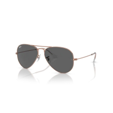 Ray-Ban RB3025 9202B1 AVIATOR LARGE METAL ROSE GOLD DARK GREY napszemüveg napszemüveg
