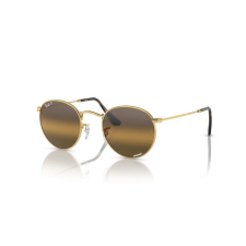 Ray-Ban RB3447 001/G5 ROUND METAL GOLD CLEAR/BROWN CHROMANCE GRADIENT napszemüveg napszemüveg