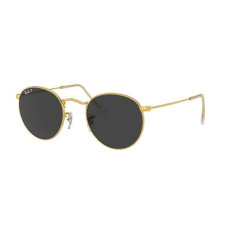 Ray-Ban RB3447 919648 ROUND METAL GOLD BLACK POLARIZED napszemüveg napszemüveg