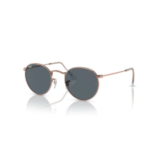 Ray-Ban RB3447 9202R5 ROUND METAL ROSE GOLD DARK BLUE napszemüveg napszemüveg