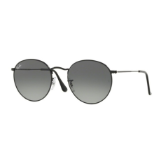 Ray-Ban RB3447N 002/71 ROUND METAL BLACK GREY GREEN napszemüveg