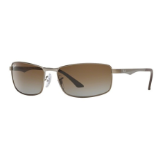 Ray-Ban RB3498 029/T5 MATTE GUNMETAL GREY GRADIENT BROWN POLAR napszemüveg napszemüveg