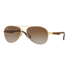 Ray-Ban RB3549 001/T5 GOLD CLEAR GRADIENT BROWN napszemüveg napszemüveg