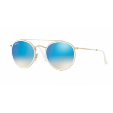 Ray-Ban RB3647N 001/4O GOLD GRADIENT BROWN MIRROR BLUE napszemüveg