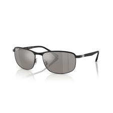 Ray-Ban RB3671CH 186/5J BLACK ON BLACK MIRROR SILVER POLARIZED napszemüveg napszemüveg