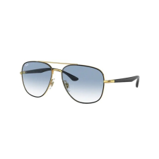Ray-Ban RB3683 90003F BLACK ON ARISTA CLEAR GRADIENT BLUE napszemüveg napszemüveg