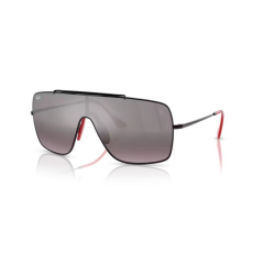 Ray-Ban RB3697M F009Y3 BLACK VIOLET MIRROR GRADIENT SILVER napszemüveg