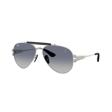Ray-Ban RB3762M F1224L Silver Grey Gradient Blue napszemüveg