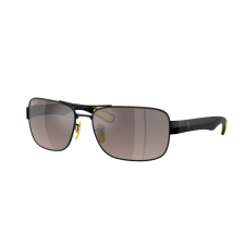 Ray-Ban RB3763M F1205J Black Grey Mir Grey Gradient Polar napszemüveg napszemüveg
