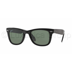 Ray-Ban RB4105 601/58 FOLDING WAYFARER BLACK CRYSTAL GREEN POLARIZED napszemüveg