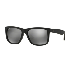 Ray-Ban RB4165 622/6G JUSTIN RUBBER BLACK GREY MIRROR SILVER napszemüveg