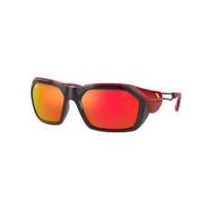 Ray-Ban RB4367M F6016Q BLACK BROWN MIRROR ORANGE napszemüveg napszemüveg
