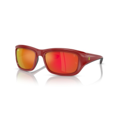 Ray-Ban RB4405M F6236Q RED ON RUBBER BLACK BROWN MIRROR ORANGE napszemüveg