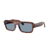 Ray-Ban RB4454 139856 LUKAS Striped Havana Blue napszemüveg