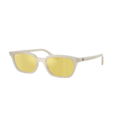Ray-Ban RB4456 68086D ZAYA Cloudy Warm White Yellow Mirror Flash Gold napszemüveg