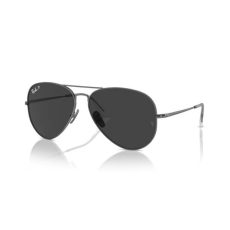 Ray-Ban RB8089 165/48 AVIATOR TITANIUM GUNMETAL BLACK POLARIZED napszemüveg
