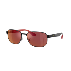 Ray-Ban RB8329M F1402K Black Brown Mirror Dark Red napszemüveg