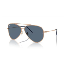 Ray-Ban RBR0101S 92023A AVIATOR REVERSE ROSE GOLD DARK BLUE napszemüveg