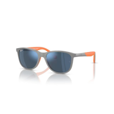 Ray-Ban RJ9077S 713355 GREY ON ORANGE DARK BLUE MIRROR gyermek napszemüveg