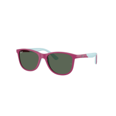 Ray-Ban RJ9077S 719271 Fuchsia/Rubber Azure Dark Green napszemüveg