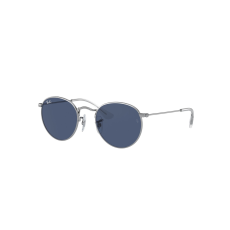 Ray-Ban RJ9547S 212/80 JUNIOR ROUND Silver Dark Blue napszemüveg