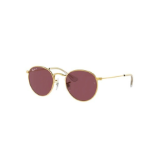 Ray-Ban RJ9547S 286/5Q JUNIOR ROUND LEGEND GOLD POLARIZED PURPLE gyermek szemüveg