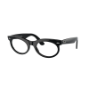 Ray-Ban RX2242V 2000 WAYFARER OVAL Black DEMO LENS szemüveg