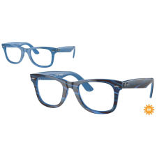 Ray-Ban RX4340V 8384 WAYFARER EASE Photo Striped Blue DEMO LENS szemüveg szemüvegkeret