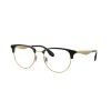 Ray-Ban RX6396 5784 Black On Gold DEMO LENS szemüveg