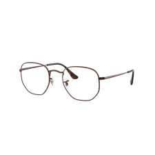 Ray-Ban RX6448 2511 HEXAGONAL Brown DEMO LENS szemüveg szemüvegkeret