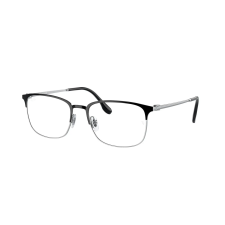 Ray-Ban RX6494 2861 Black On Silver DEMO LENS szemüveg szemüvegkeret