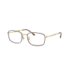 Ray-Ban RX6533 3177 Havana On Arista Gold DEMO LENS szemüveg
