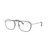 Ray-Ban RX6548 3016 Blue & Silver DEMO LENS szemüveg